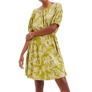 Anthropologie Daily Practice paisley dress XS